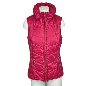Ariat Womens  Quilted Puffer Vest Pink Size Small Polyester Fill